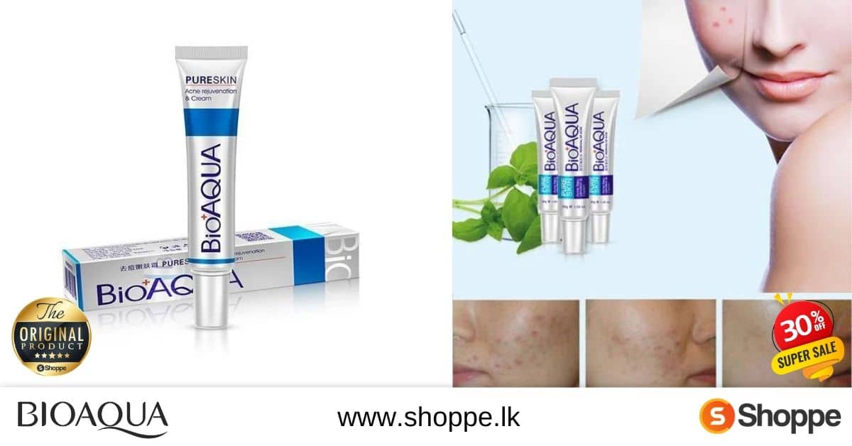 Acne Cream from Bioaqua helps to reduce acne and prevent marks