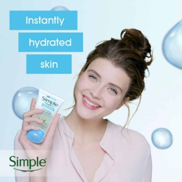 SIMPLE Water Boost Micellar Facial Gel Wash 150ml - Image 2