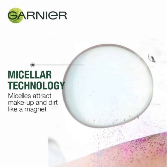 GARNIER Micellar Cleansing Water Blue For Oily, Acne-Prone Skin 125ml - SHOPPE.LK