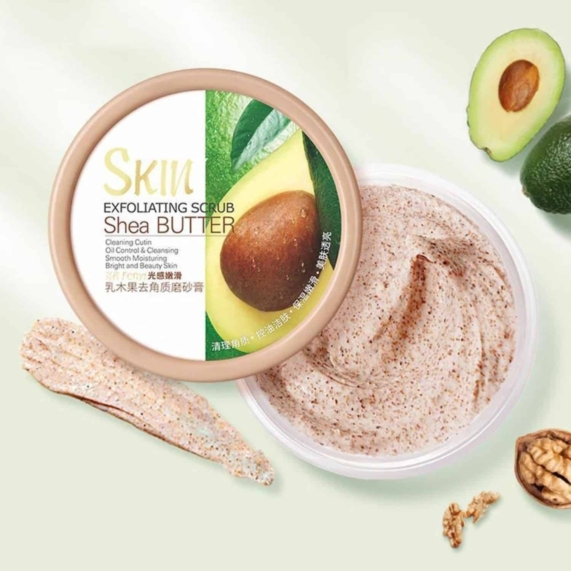 Skin Exfoliating Shea Butter Body Scrub 100g - SHOPPE.LK