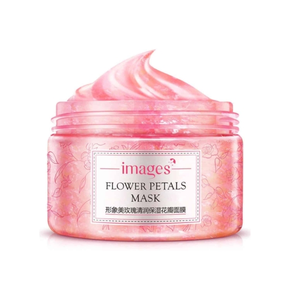 Revitalizing Anti Wrinkle Face Mask with Rose Petals by IMAGES - 120g - SHOPPE.LK