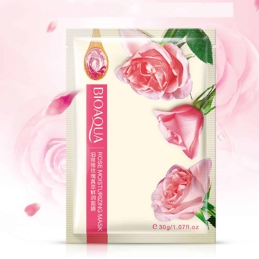 BIOAQUA Natural Facial Mask Set - Nourishing Skincare with Honey, Rose, and Lemon - Image 2