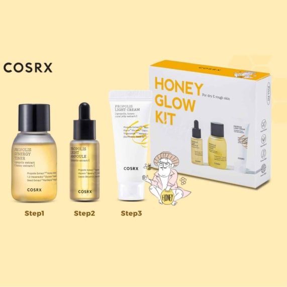 COSRX HONEY GLOW KIT- 3 Step - SHOPPE.LK