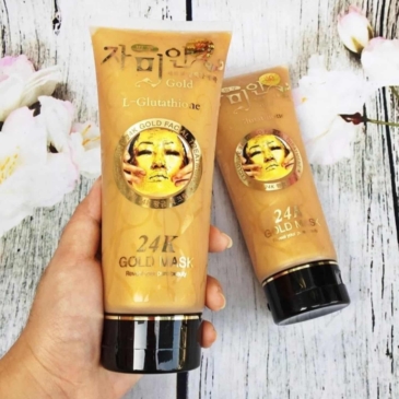 Korea 24K Gold Mask - Reduce Wrinkles & Enhance Complexion - SHOPPE.LK