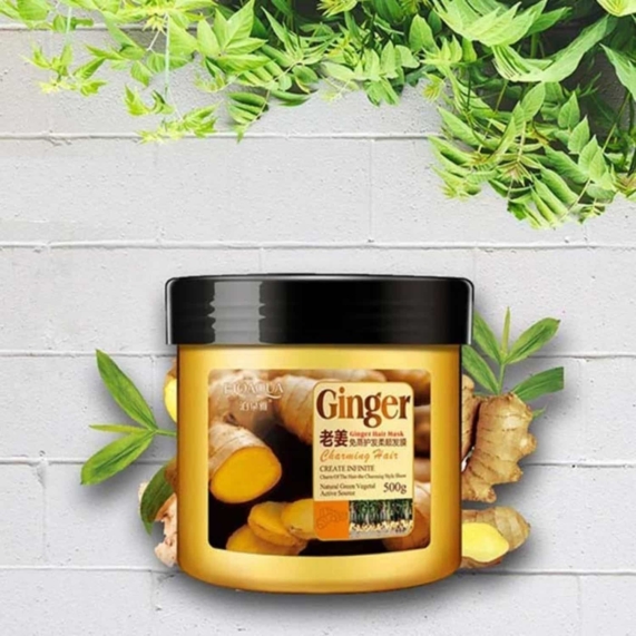 BIOAQUA Ginger Hair Mask Hair Repair Treatment - SHOPPE.LK