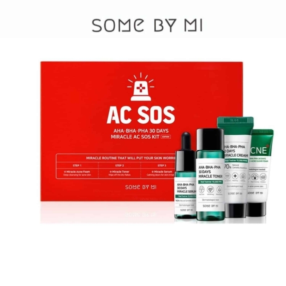 SOME BY MI AHA-BHA-PHA 30 Days Miracle AC SOS Kit - SHOPPE.LK