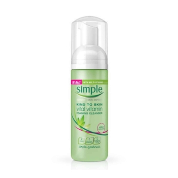 Simple Kind to Skin Vital Vitamin Foaming Cleanser 150ml - SHOPPE.LK