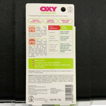 Oxy Anti-Pimple Mark 18g Lighten Acne Marks - SHOPPE.LK