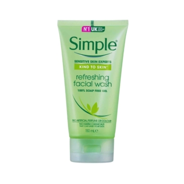 SIMPLE Refreshing Facial Wash Gel - Kind to Skin with Vitamin Goodness - SHOPPE.LK