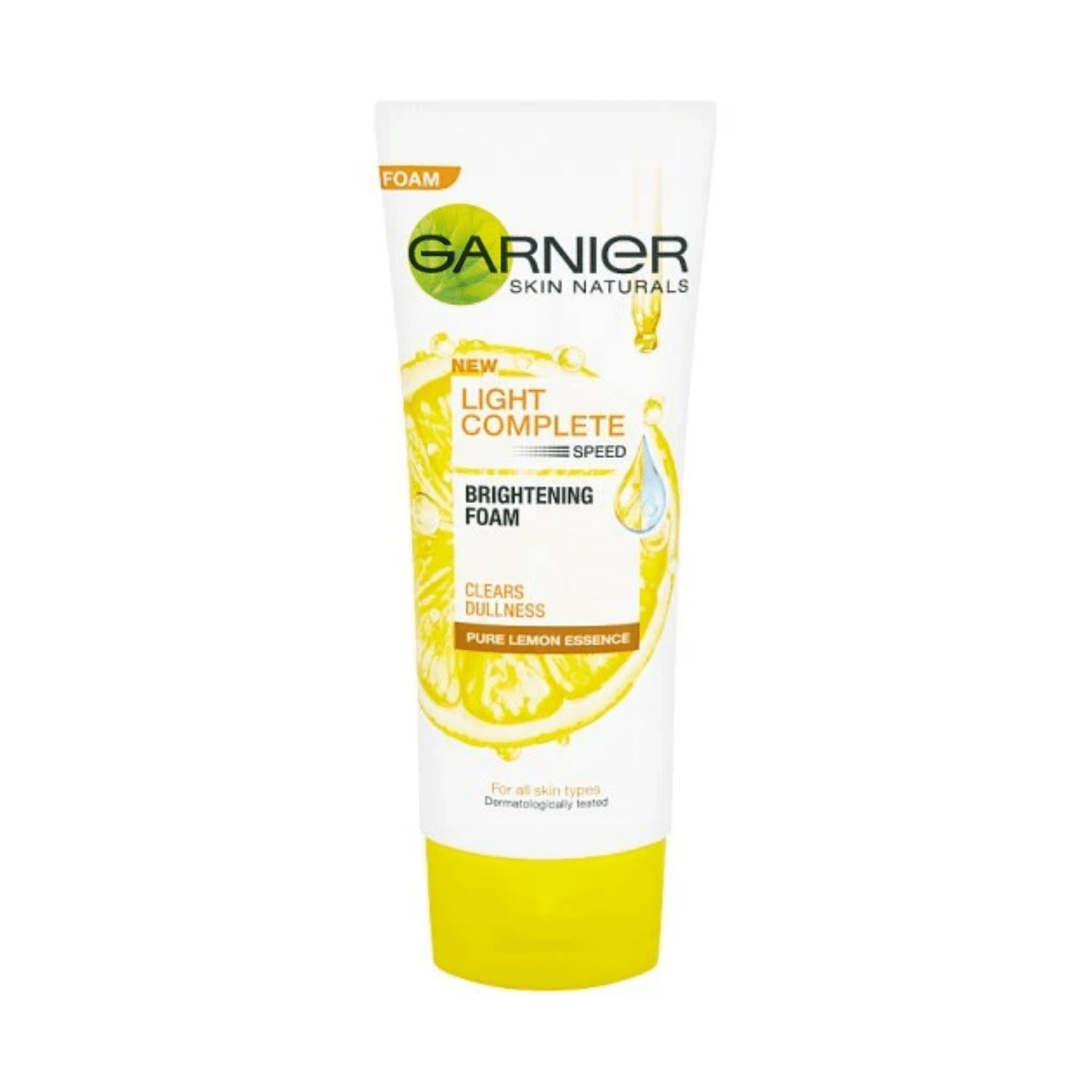 garnier light complete white speed brightening foam