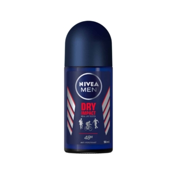 NIVEA Men Dry Impact Roll On Deodorant 25ml - SHOPPE.LK
