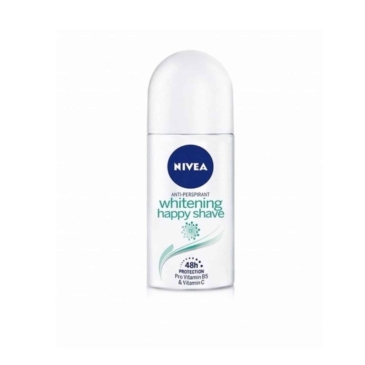 NIVEA Whitening Happy Shave Roll On Deodorant 25ml - SHOPPE.LK