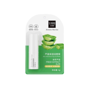 Hydrating Aloe Lip Balm 4g | Fresh Extracts for Nourished Lips - SHOPPE.LK