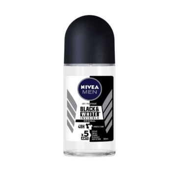 NIVEA MEN Black & White Invisible Original Deodorant 25ml - SHOPPE.LK
