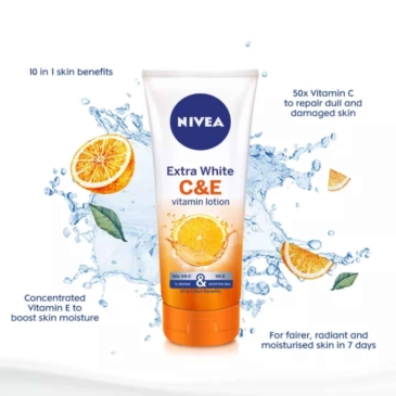 NIVEA Extra White C & E Vitamin Lotion 70ml - SHOPPE.LK