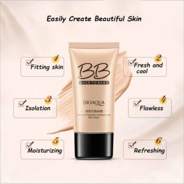 BIOAQUA Natural Flawless Moisturizing BB Cream #1 Charm 40g - SHOPPE.LK