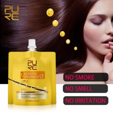 PURC Hair Treatment Hair Shampoo , 2  Keratin Treatment O+ & Keratin Regenerative Mask Bundle - Image 4