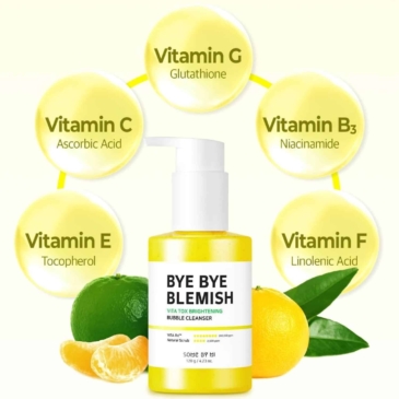 SOME BY MI - Bye Bye Blemish Vita Tox Brightening Bubble Cleanser 120g - Image 3