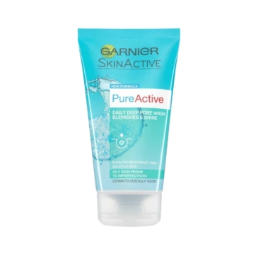GARNIER Pure Active Anti-Deep Pore Face Wash For Oily Skin 150ml - UK - SHOPPE.LK