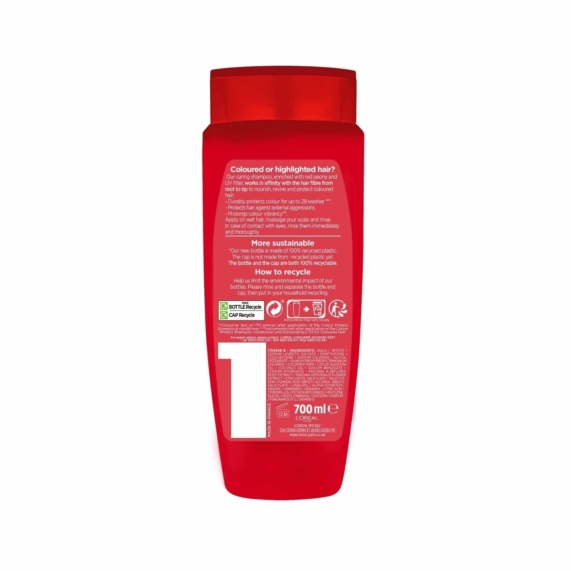 L’Oreal Paris Elvive Color Vive Shampoo 700ml - France - SHOPPE.LK