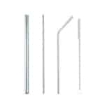 Reusable 4-in-1 Food Grade Metal Straw: Eco-Friendly and Safe - SHOPPE.LK