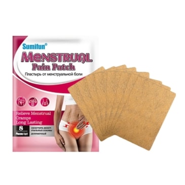 Menstrual Pain Relief Patch - 8pcs - SHOPPE.LK