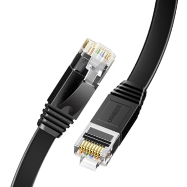 UGREEN Cat6 Lan Cable Flat 1M - High-Speed Ethernet Network Cord RJ45 - SHOPPE.LK