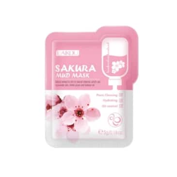 LAIKOU Nourishing Oil Control Mud Mask with Sakura Extract - 5pcs - SHOPPE.LK