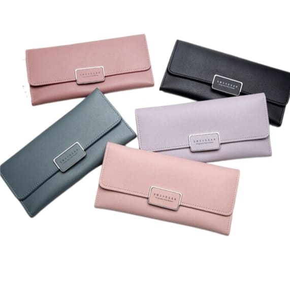 Simple Long Clutch Purse Casual Lightweight Large Capacity - Temu-cheohanoi.vn