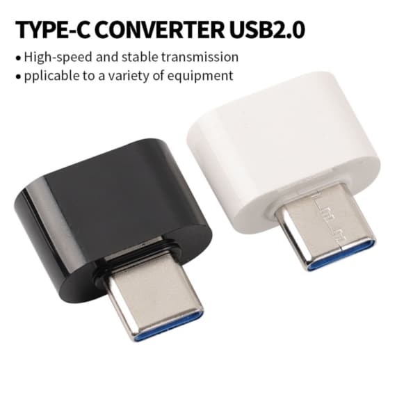 USB to Type C OTG Adapter for Mobile Phone - Connect USB Devices on the Go - SHOPPE.LK