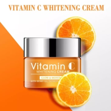 DISAAR Beauty Skincare Vitamin С Whitening Cream 50ml - Moisturizing and Brightening Formula - SHOPPE.LK