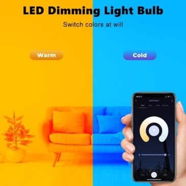 SMATRUL WiFi Smart Light Bulb - RGB LED 15W with Voice and App Control - SHOPPE.LK