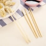 Eco-Friendly Bamboo Chopsticks: 5 Pairs of Hygienic, Disposable Utensils - SHOPPE.LK