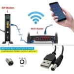 USB to DC Cable 12V to 5V - Power Up Your Router or Modem - SHOPPE.LK