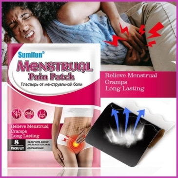 Menstrual Pain Relief Patch - 8pcs - Image 3