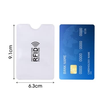 Protect Your Cards with RFID Protection Anti-Scan Sleeves - 5-Pack - Image 7