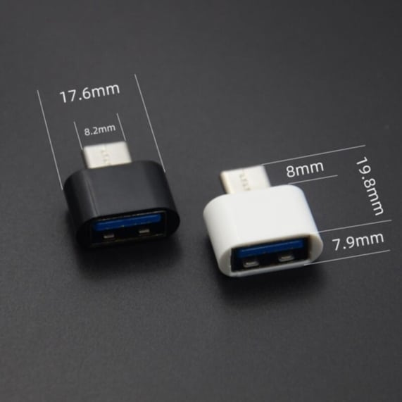 USB to Type C OTG Adapter for Mobile Phone - Connect USB Devices on the Go - SHOPPE.LK