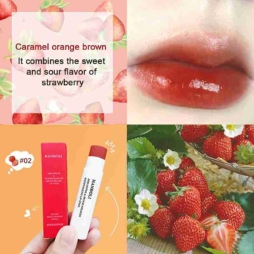 HANBOLI Caramel Orange Color Changing Lip Balm - SHOPPE.LK