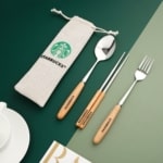 Durable Stainless Steel Tableware Set by Starbucks - SHOPPE.LK