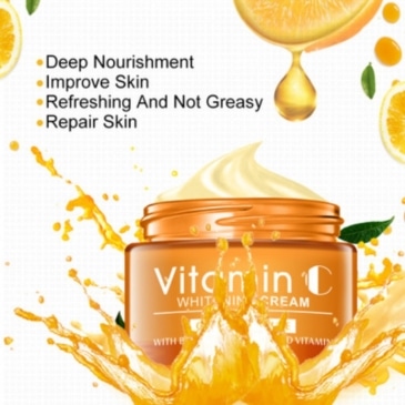 DISAAR Beauty Skincare Vitamin С Whitening Cream 50ml - Moisturizing and Brightening Formula - SHOPPE.LK