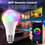 SMATRUL WiFi Smart Light Bulb - RGB LED 15W with Voice and App Control - SHOPPE.LK