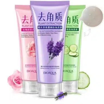 BIOAQUA Lavender Exfoliant Face Scrub - Moisturizing, Gentle, and Skin-Renewing - Image 2