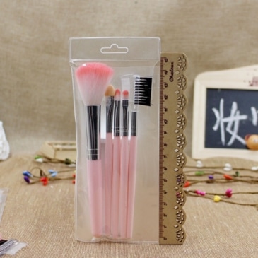 Compact and Portable 5Pcs Mini Makeup Brush Set - Image 4