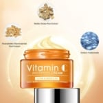 DISAAR Beauty Skincare Vitamin С Whitening Cream 50ml - Moisturizing and Brightening Formula - SHOPPE.LK