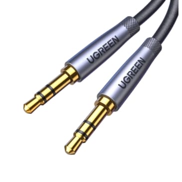 UGREEN HiFi AUX 3.5mm Audio Cable - 1M Jack Cable for Speakers and Headphones - SHOPPE.LK