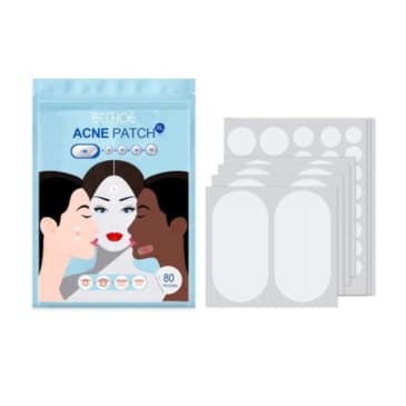 EELHOE Transparent Acne Patch - 80 Hydrocolloid Stickers for Acne Treatment - SHOPPE.LK