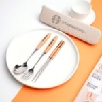 Durable Stainless Steel Tableware Set by Starbucks - SHOPPE.LK