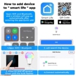 SMATRUL WiFi Smart Light Bulb - RGB LED 15W with Voice and App Control - SHOPPE.LK