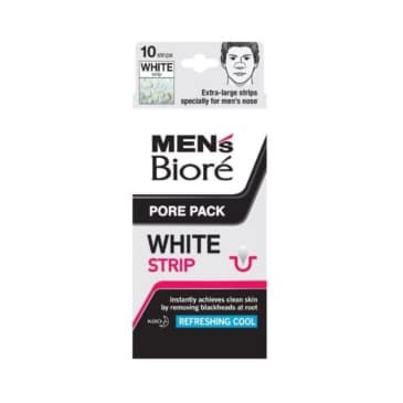 MEN's BIORE Pore Pack White 10 Strips - SHOPPE.LK