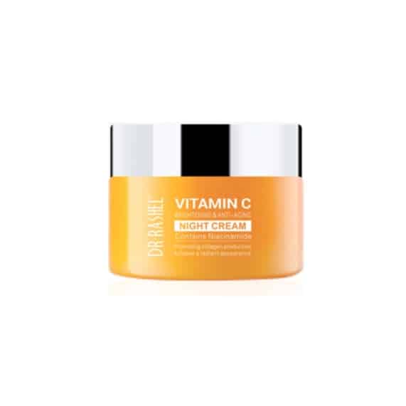 Dr Rashel Vitamin C Night Cream - Anti-Aging Formula | Hydrating & Brightening - SHOPPE.LK